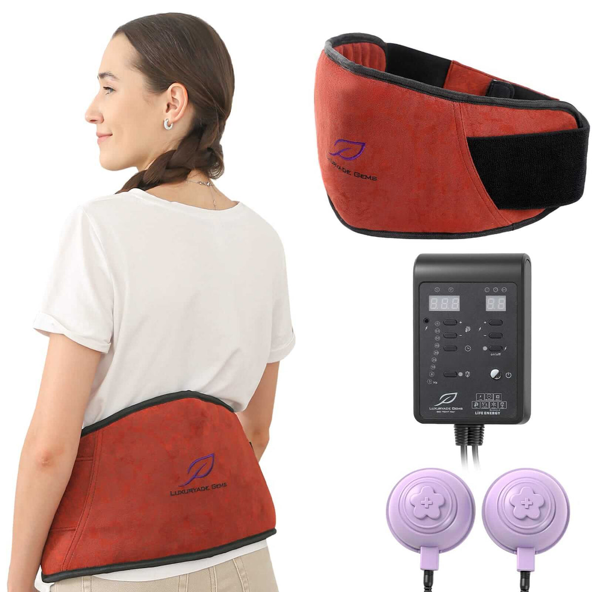 Luxuryade  D65 Far Infrared Amethyst PEMF Belt