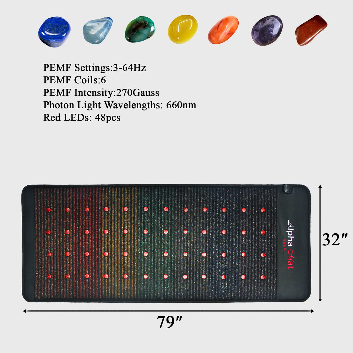Luxuryade A8000 Far Infrared Photon PEMF Max Mat