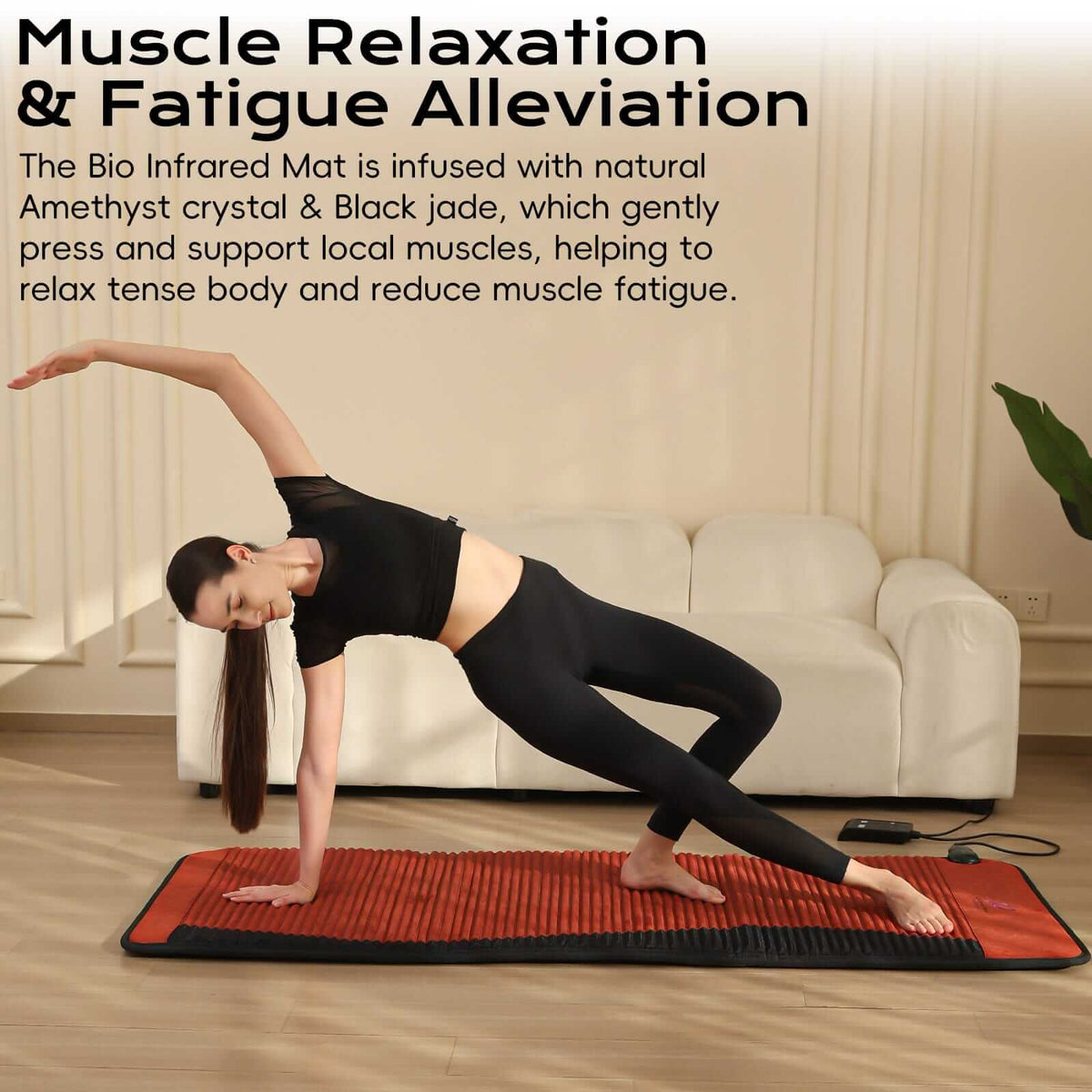 Luxuryade  D190 Far Infrared Amethyst PEMF Max Mat