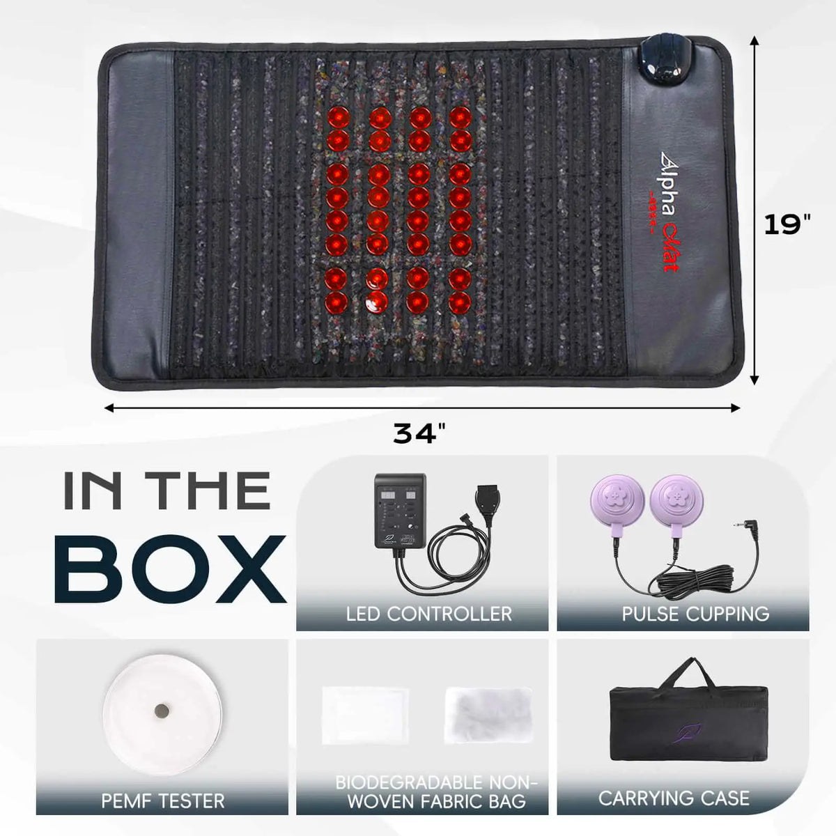 Luxuryade A900 Far Infrared Photon PEMF Mini Mat