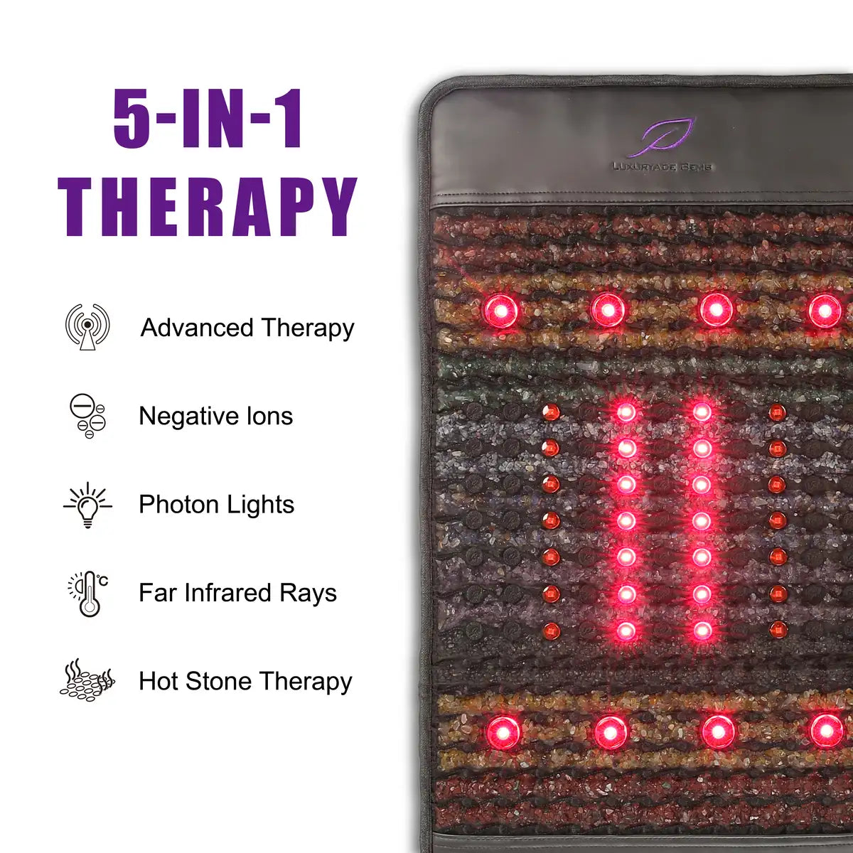 Luxuryade  B85 Far Infrared Photon PEMF Mini Mat